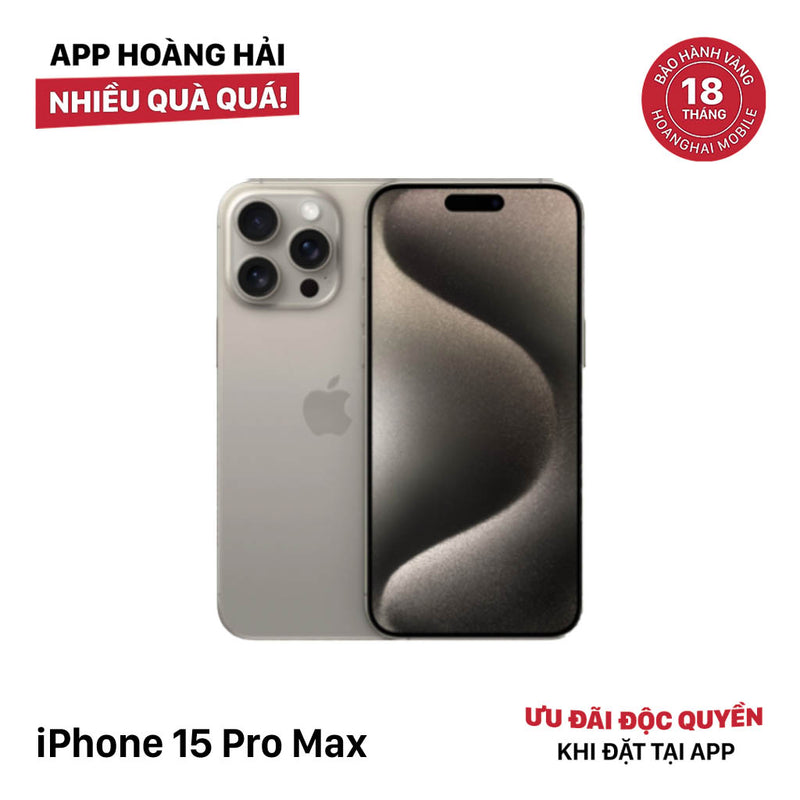 iPhone 15 Pro Max Quốc tế từ Apple Store