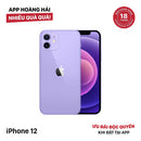 iPhone 12 128GB Tím 98% pin 100% Máy đã trả hết tiền mạng dùng như Quốc tế Apple (Đã thay pin) - HH3762
