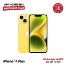 iPhone 14 Plus 128GB Vàng 97% pin 96%  Quốc tế từ SB (Không dùng sim SB - móp viền) - HH1435
