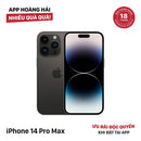 iPhone 14 Pro Max 128GB Đen 98% pin 100% Quốc tế Apple (Máy Hàn mã KH/A, đã thay pin, đốm 0.5x, xước màn và viền) - HH8177
