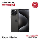 iPhone 15 Pro Max 256GB Đen 98% pin 85% Quốc tế từ SB (Không dùng sim SB) - HH1964