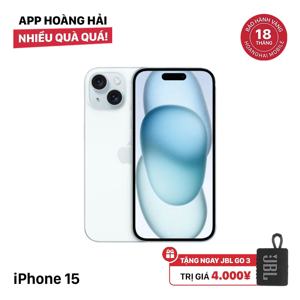 iPhone 15 128GB အပြာရောင် SB မှ 100% International Warranty (SB sim card အသုံးမပြုပါ) 