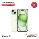 iPhone 15 128GB Xanh Lá 98% pin 100% Quốc tế Apple (Đã thay pin, xước viền cam) - HH4568