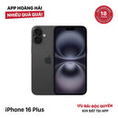 iPhone 16 Plus 128GB Black 100% Fullbox International Apple - HH0848 