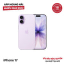 iPhone 17 256GB Tím 100% Fullbox Quốc tế từ DCM (Không dùng sim DCM) - HH6923