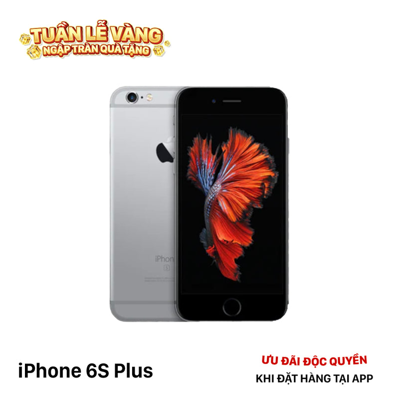 iPhone 6s Plus 16GB Xám 97% pin 100% Quốc Tế Apple (Đã thay pin, viền xước ,màn đốm trắng) - HH6554