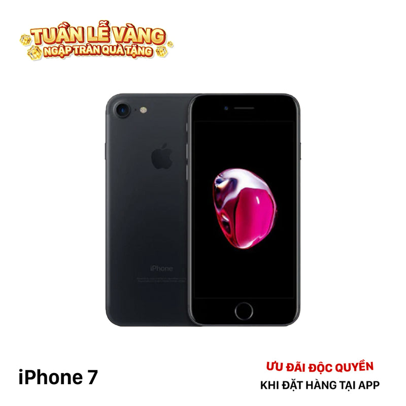 iPhone 7 128GB Đen 100% Fullbox Quốc tế từ SB (Không dùng sim SB)  - HH3936