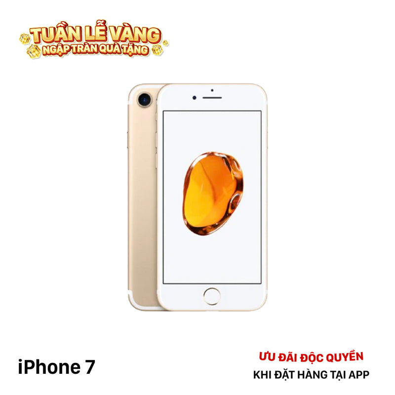 iPhone 7 128GB Vàng 100% Fullbox Quốc tế từ SB (Không dùng sim SB)  - HH8088