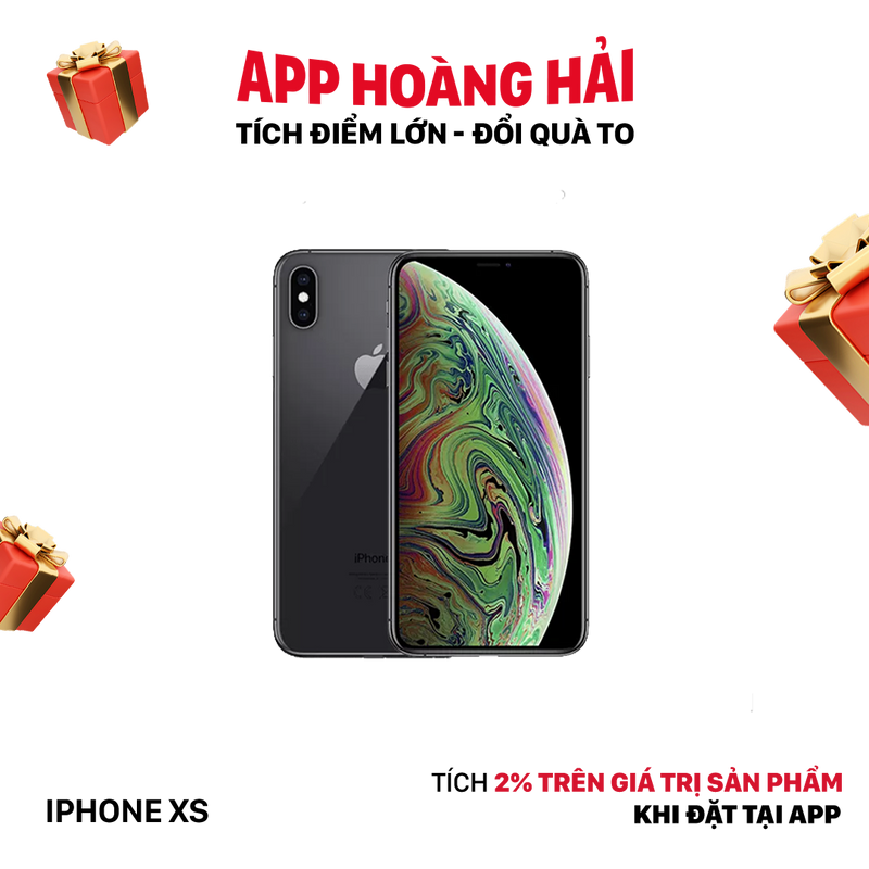 iPhone Xs 256GB Đen 97% pin 100% DBH Máy đã trả hết tiền mạng dùng như Quốc tế Apple (Đã thay pin - Đốm camera 1x, máy xước nhiều) - HH5636