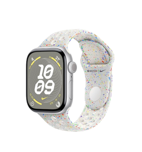 Apple Watch Series 10 42mm 5G + GPS Nguyên Hộp Vỏ nhôm màu Bạc/ Dây Đeo Thể Thao Nike màu Bạch Kim