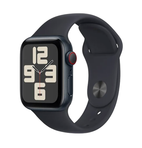 Apple Watch SE 2 44mm GPS Nguyên Hộp Vỏ nhôm màu Đen/ Dây Thể thao màu Đen