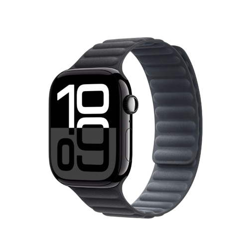 Apple Watch Series 10 46mm 5G + GPS Nguyên Hộp Vỏ nhôm màu Đen/ Dây Từ Tính Kiểu Mắt Xích màu Đen