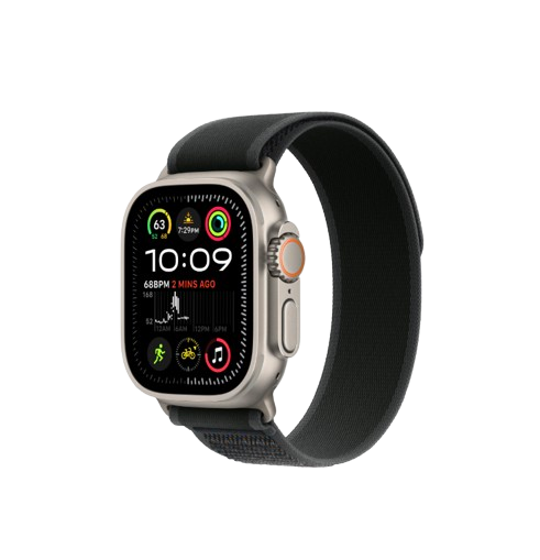 Apple Watch Ultra 2 2023 49mm 4G+GPS 99% pin 100% Vỏ titan/Dây vải màu Đen từ AU