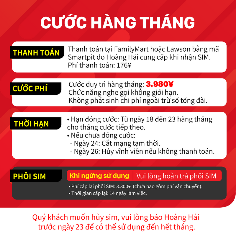 Sim nghe gọi AU không giới hạn I Data 50GB Cước 3980¥ - Tặng tai nghe không dây HP