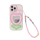 HHPK48 Ốp lưng Hoạ tiết hoa Tulip tráng gương