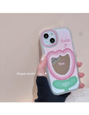 HHPK48 Ốp lưng Hoạ tiết hoa Tulip tráng gương