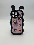 HHPK45 Ốp tai thỏ đính hình 3D