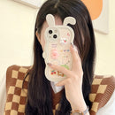 HHPK17 Ốp tai thỏ đính hình 3D