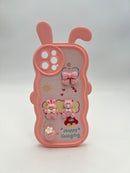 HHPK19 Ốp tai thỏ đính hình 3D