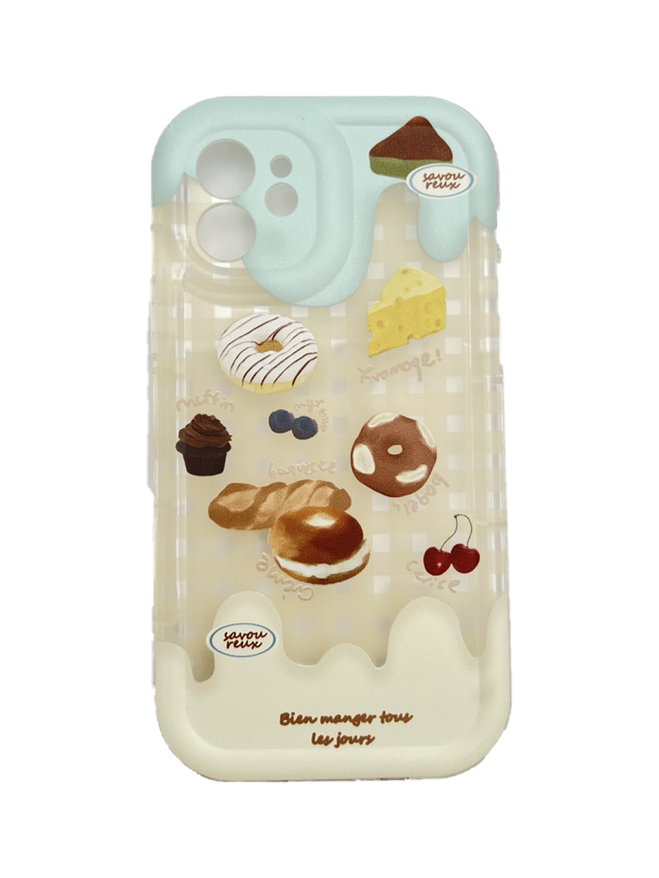 HHPK49 Ốp  hoạ tiết bánh Donut