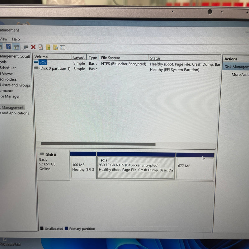 MSI Modern 15 A10RAS 15.6in i7 10510U/RAM 16G/SSD 1TB Likenew
