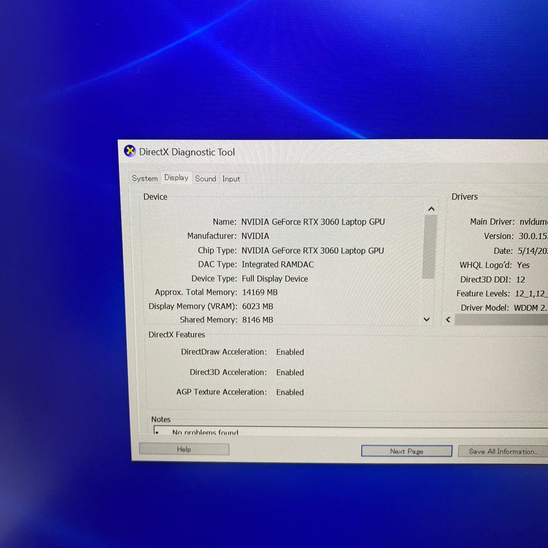 MECHREVO X8 Pro 15.6in i7 10870H/RAM 16G/SSD 1TB Likenew