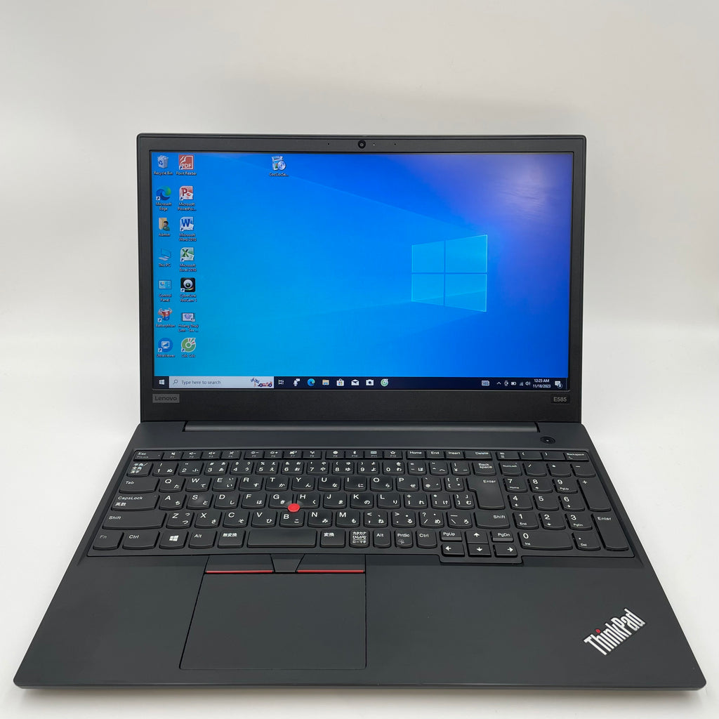 Lenovo ThinkPad E585 AMD Ryzen 5 2500U メモリ:16GB SSD:256GB 15.6型 WIFI  Bluetooth Office Windows11 中古 ノートパソコン 楽天市場 - Windowsノート