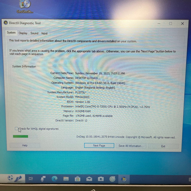 Fujitsu Litebook A577  15.6in  i5-7200U/ RAM 8G/ SSD 128G (Không Micro, Camera và Bluetooth) BPTN