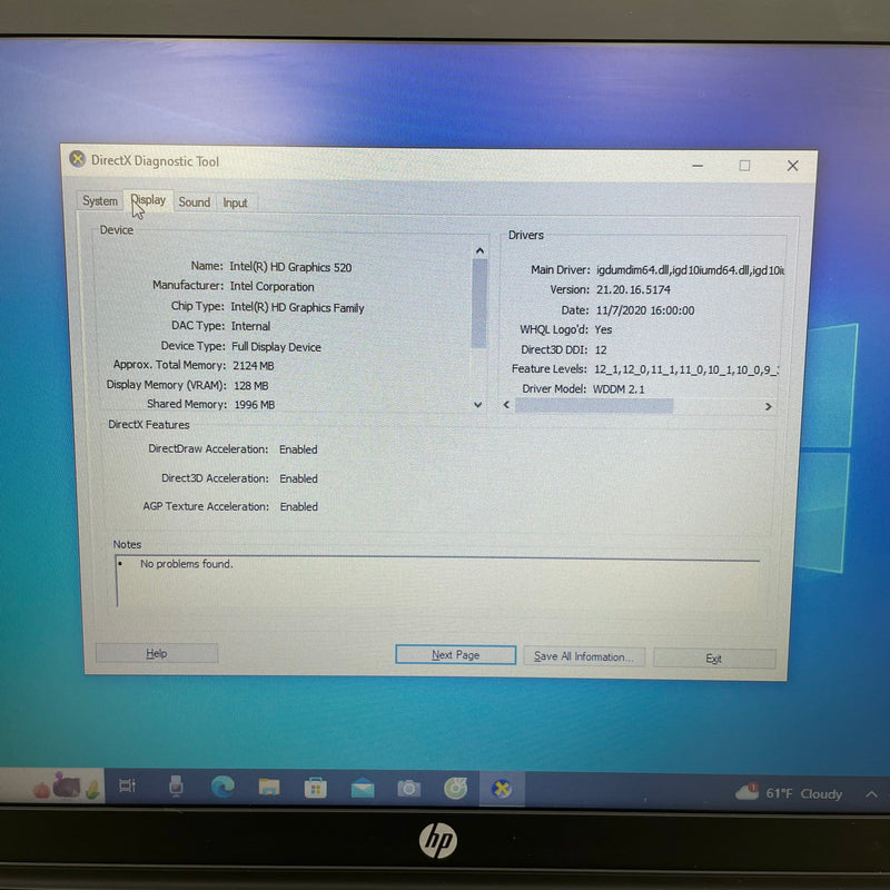 HP Probook 450 G3 15.6in i5 6200U/RAM 4GB/SSD 128GB BPTN Likenew