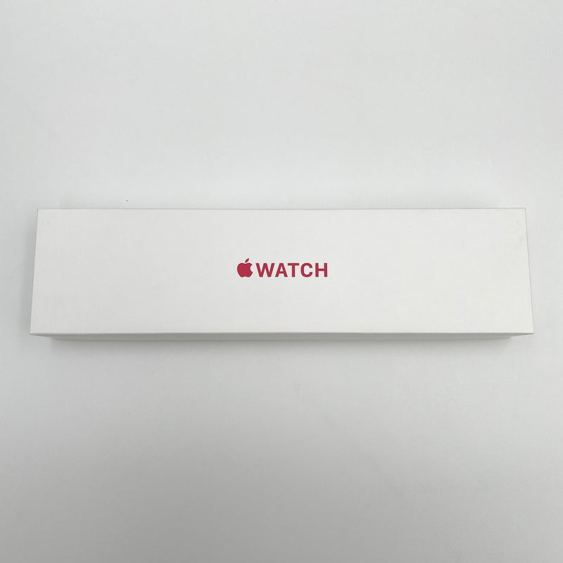 Apple Watch Series 7 41mm 4G + GPS 99% Fullbox Red Aluminium Case with Red Sport Band