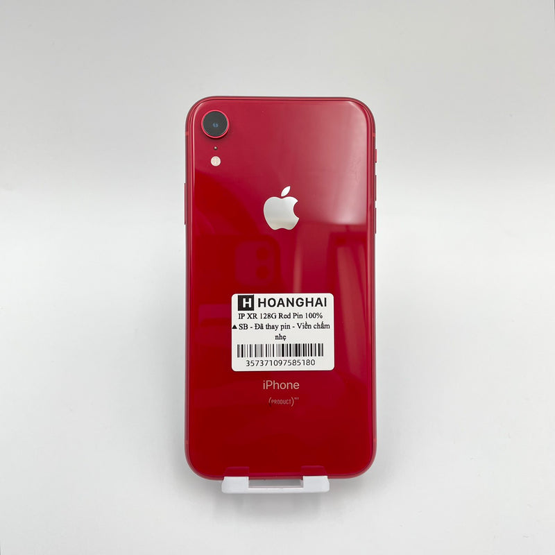 iPhone XR 128G Red 98% pin 100% Quốc tế từ SB (Không dùng sim SB - Máy đã thay pin)