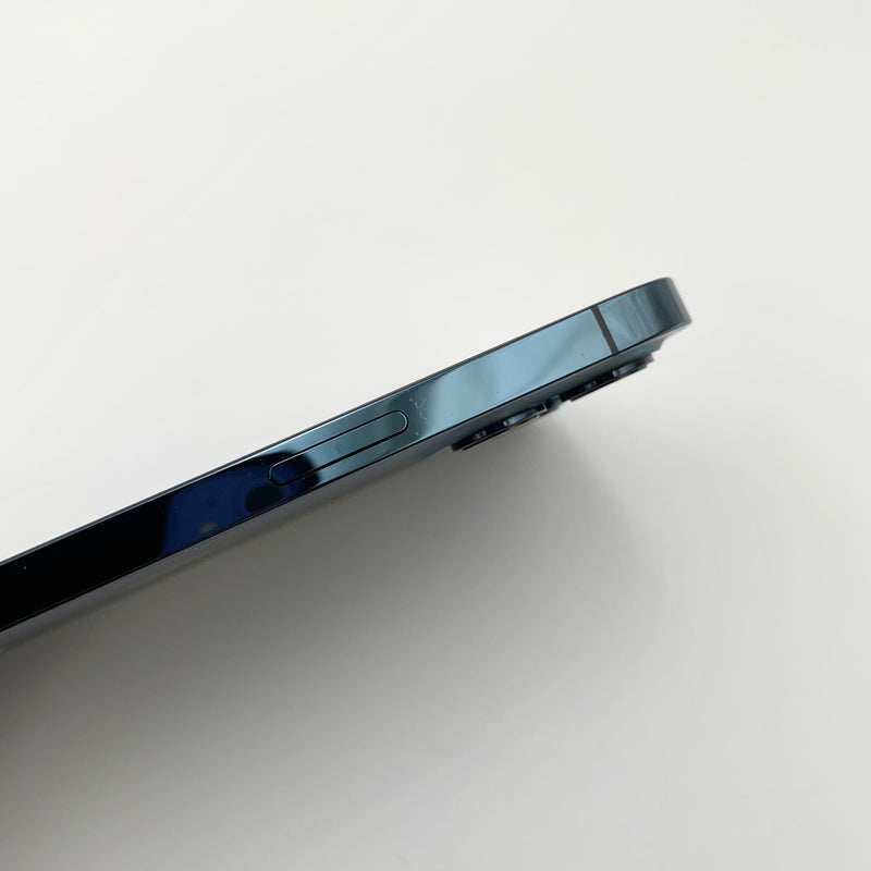 iPhone 12 Pro Max 256G Pacific Blue 98% pin 100% Quốc tế từ DCM (Không dùng sim DCM - Đã thay pin)