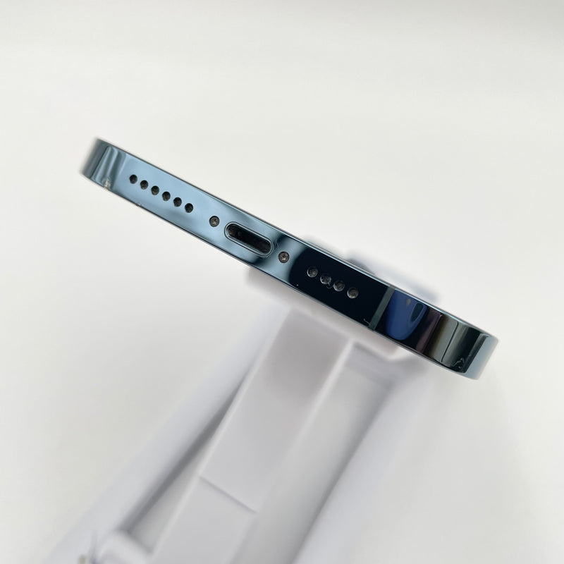 iPhone 12 Pro Max 256G Pacific Blue 98% pin 100% Máy đã trả hết tiền mạng dùng như Quốc tế Apple (Máy đã thay pin)