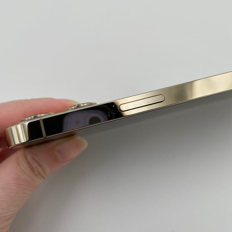 iPhone 12 Pro Max 256G Gold 98% pin 100% Quốc tế từ SB (Không dùng sim SB - Máy đã thay pin - Đốm cam 2.5x)