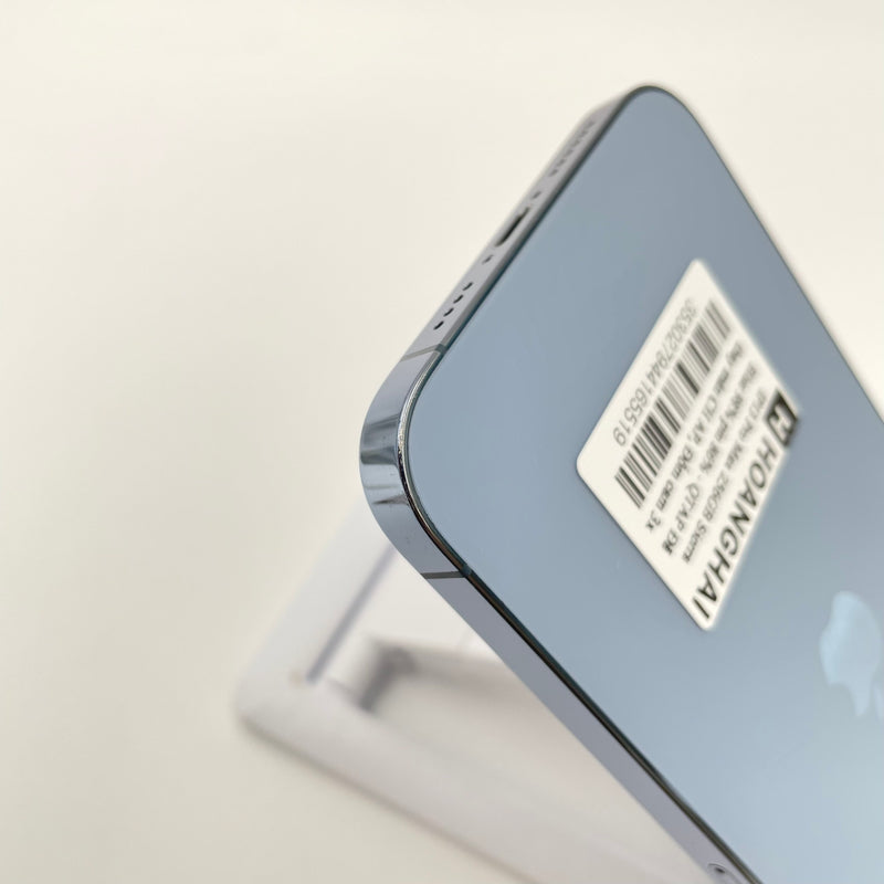iPhone 13 Pro Max 256GB Sierra Blue 98% pin 86% Quốc tế Apple (Thay màn hình chính hãng Apple, Đốm Camera 3x, Xước nhiều)