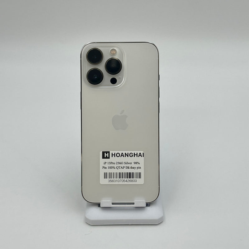 iPhone 13 Pro 256GB Silver 98% pin 100% Quốc tế Apple (Máy đã thay pin)