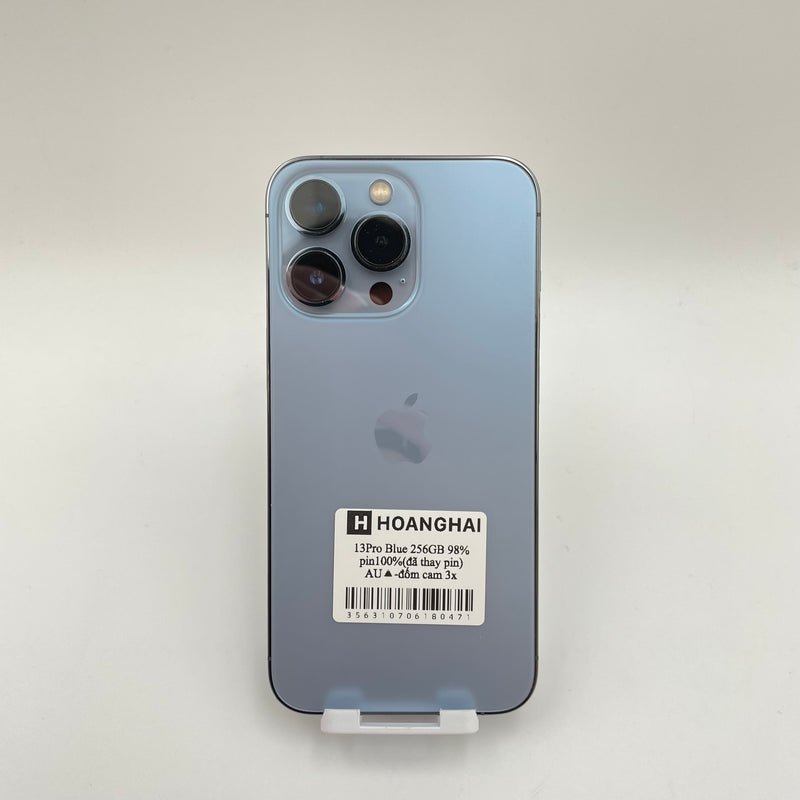 iPhone 13 Pro 256GB Sierra Blue 98% pin 100% Quốc tế từ AU (Không dùng sim AU - Đốm Camera 3x)
