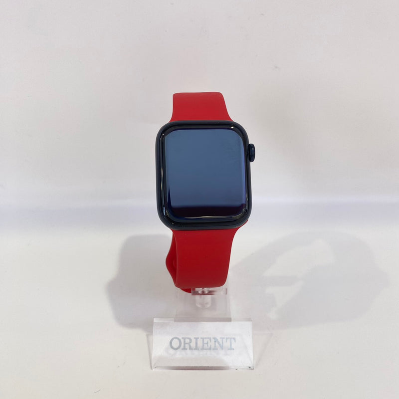 Apple Watch SE2 44mm GPS 98% Midnight Aluminum Case with Red Sport Band (Xước màn)