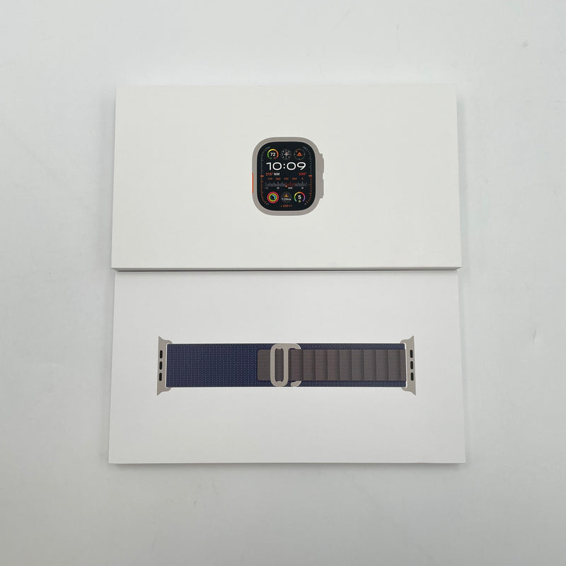 Apple Watch Ultra 2 49mm 4G+GPS Nguyên hộp Titanium Case/ Blue Alpine Loop M từ SB