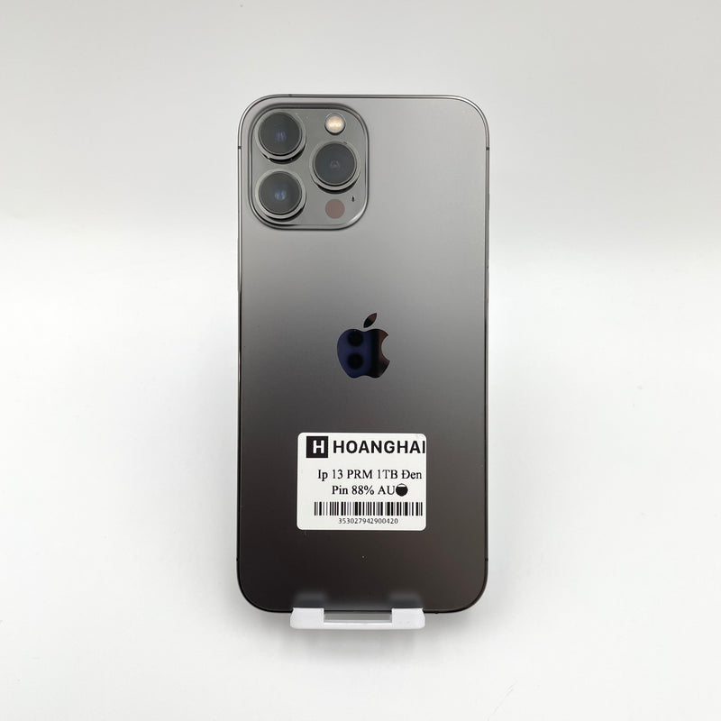 iPhone 13 Pro Max 1TB Graphite 98% pin 88% Máy đã trả hết tiền mạng dùng như Quốc tế Apple