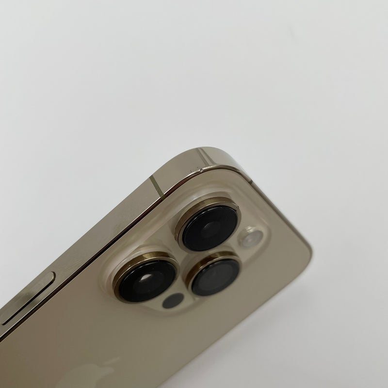 iPhone 14 Pro 256GB Gold 98% pin 86% Quốc tế từ AU (Không dùng sim AU - Đốm cam 3x nhẹ)