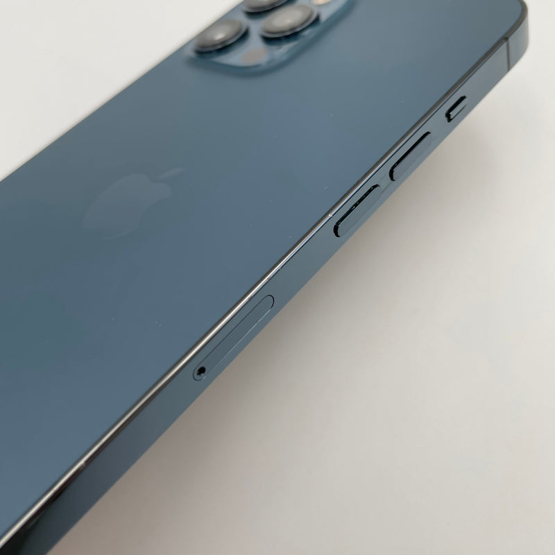 iPhone 12 Pro Max 256GB Pacific Blue 98% pin 100% Quốc tế từ SB (Không dùng sim SB - Đã thay pin)