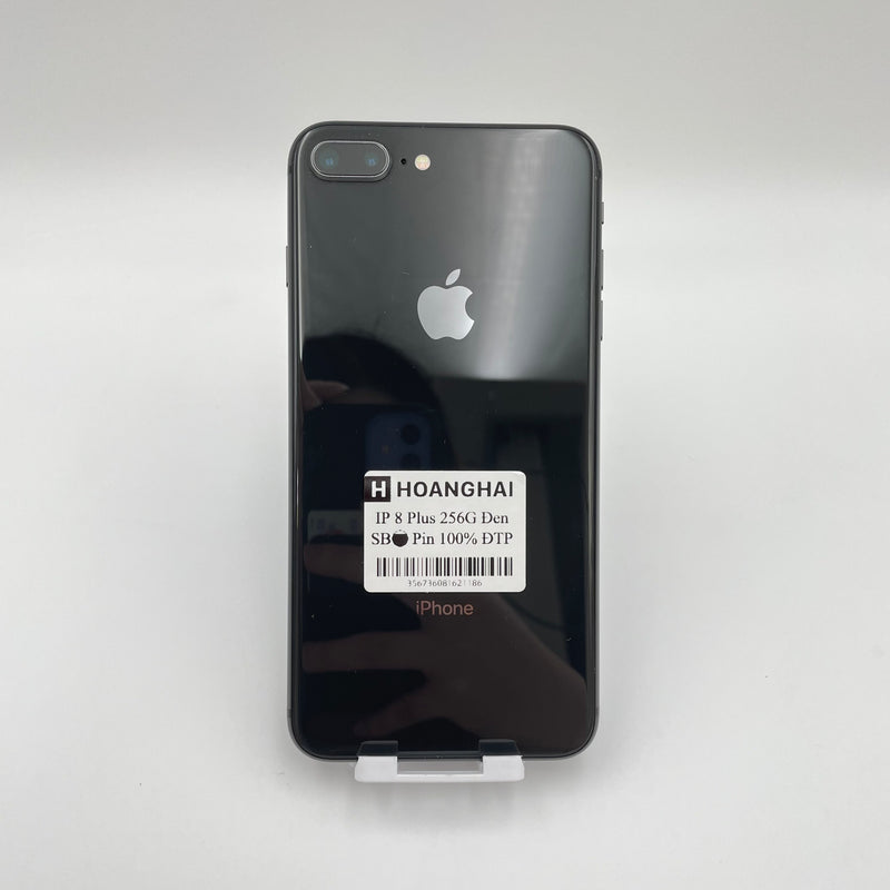 iPhone 8 Plus 256GB Black 98% pin 100% Máy đã trả hết tiền mạng dùng như Quốc tế Apple (Đã thay pin)