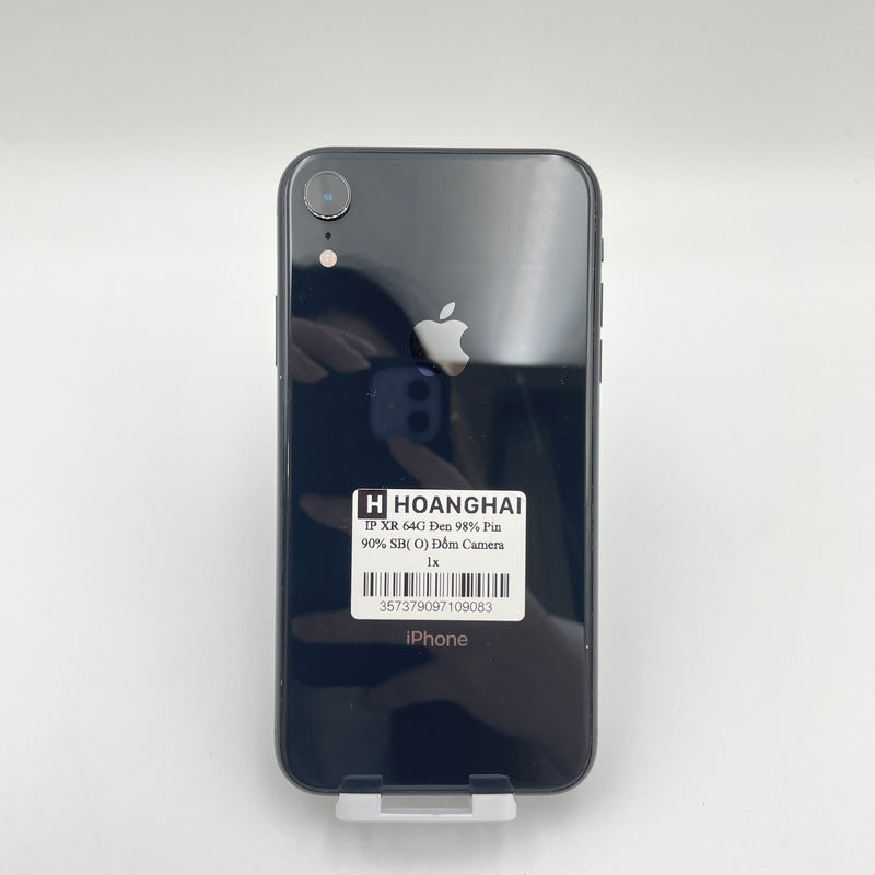 iPhone Xr 64GB Black 98% pin 90% Máy đã trả hết tiền mạng dùng như Quốc tế Apple (Đốm Camera 1x)