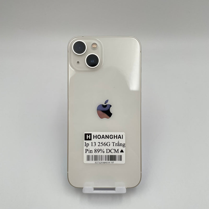 iPhone 13 256GB Starlight 98% pin 89% Quốc tế từ DCM (Không dùng sim DCM)