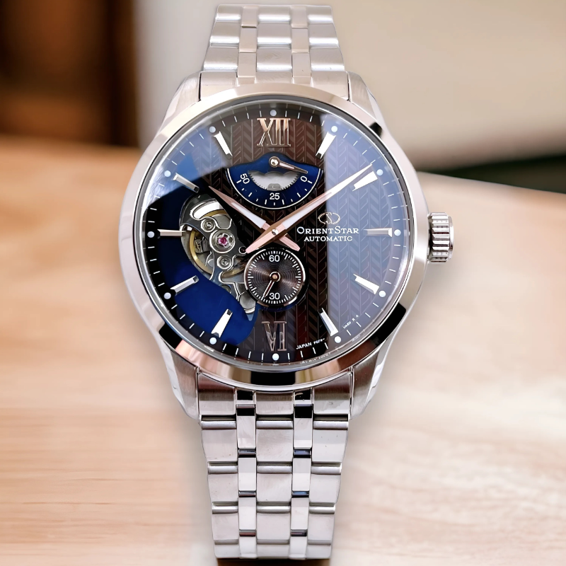 Đồng hồ Orient Star Layered Skeleton RK AV0B02Y