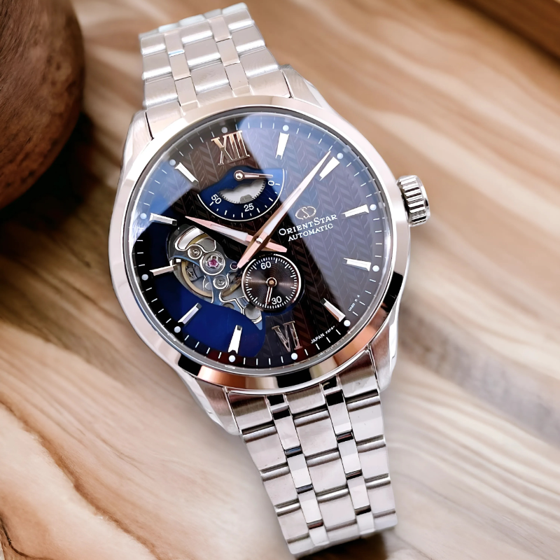 Đồng hồ Orient Star Layered Skeleton RK AV0B02Y