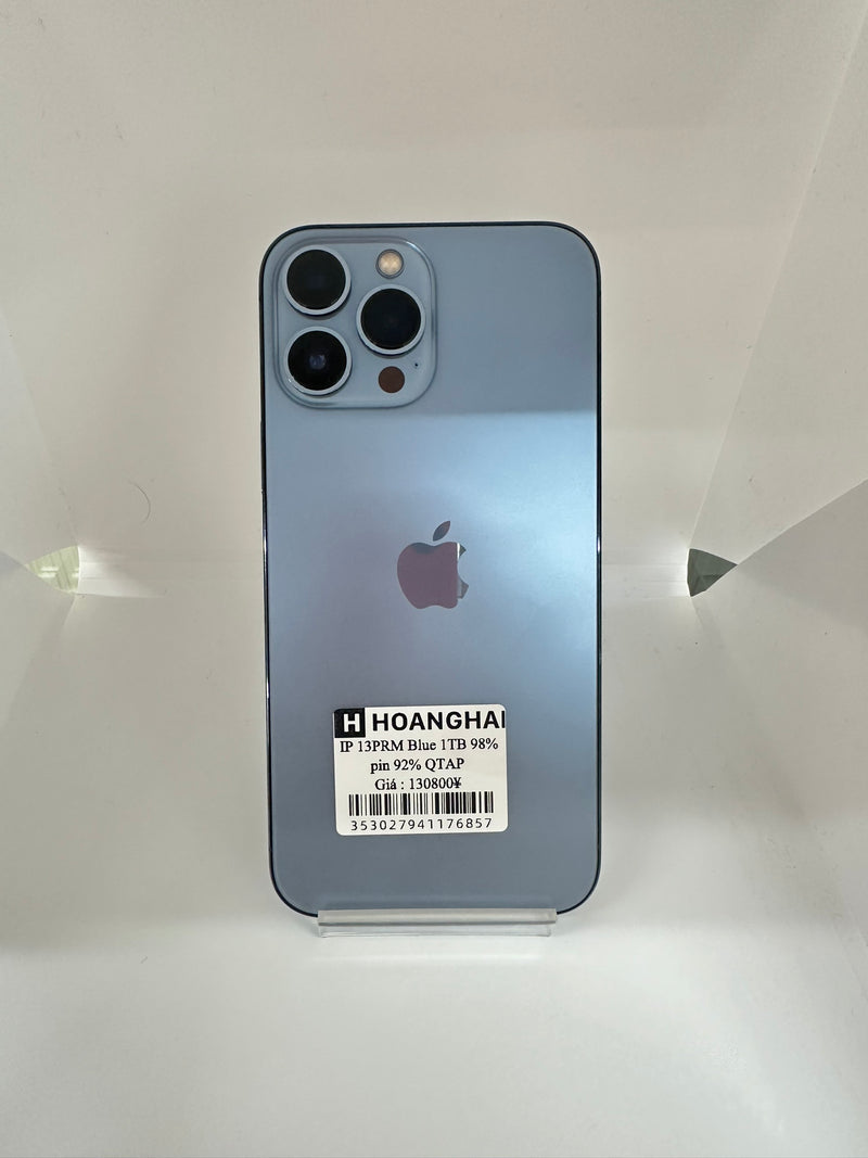 iPhone 13 Pro Max 1TB Sierra Blue 98% pin 92% Quốc tế Apple