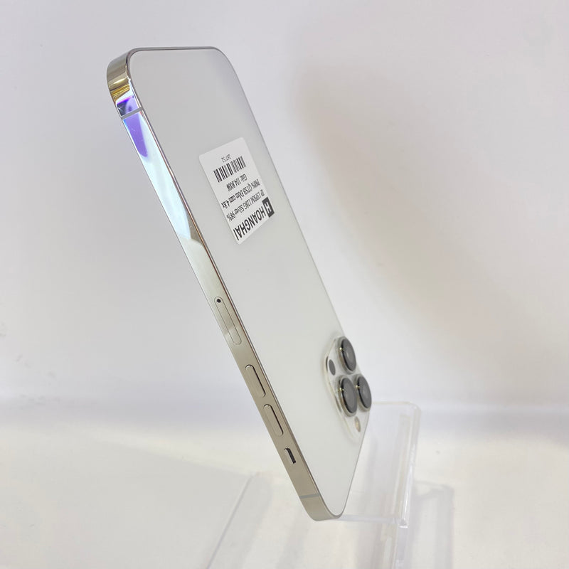 iPhone 13 Pro Max 128GB Silver 98% pin 88% Quốc tế từ SB (Không dùng sim SB - Đốm camera 4.8x)