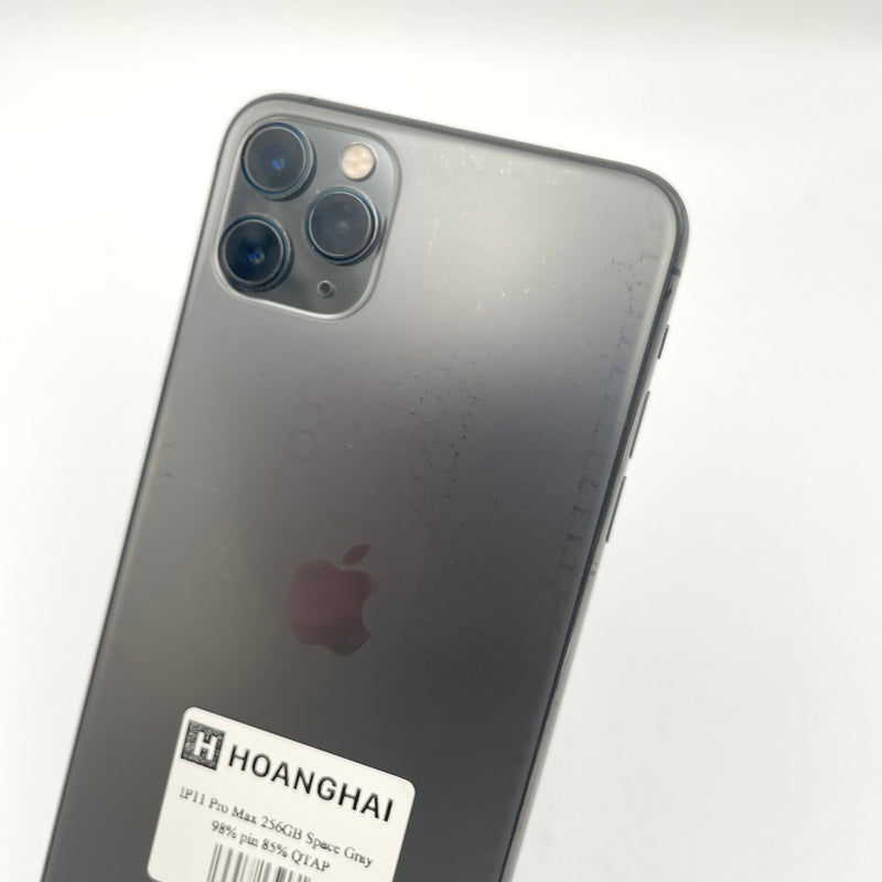iPhone 11 Pro Max 256GB Space Gray 98% pin 85% Quốc tế Apple